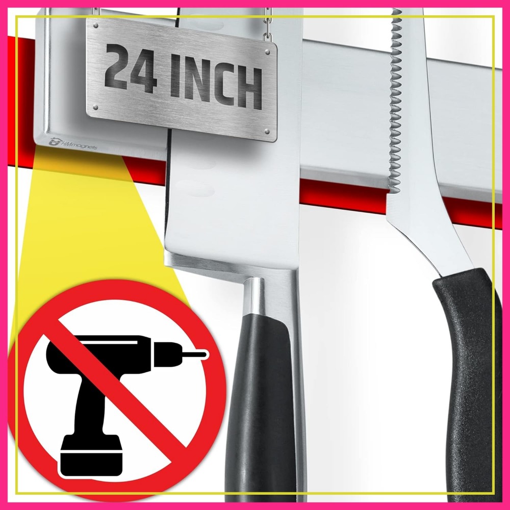 Magnetic Knife Strip - 24