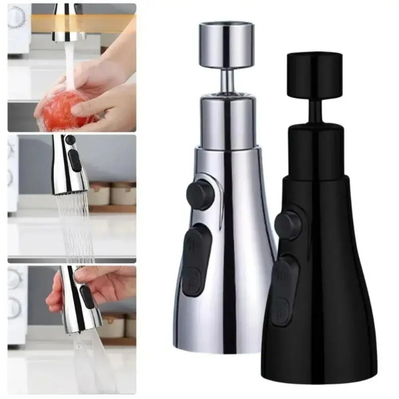 Kitchen Gadgets Mixer - 1PC Flexible Kitchen Faucet Sink Mixer