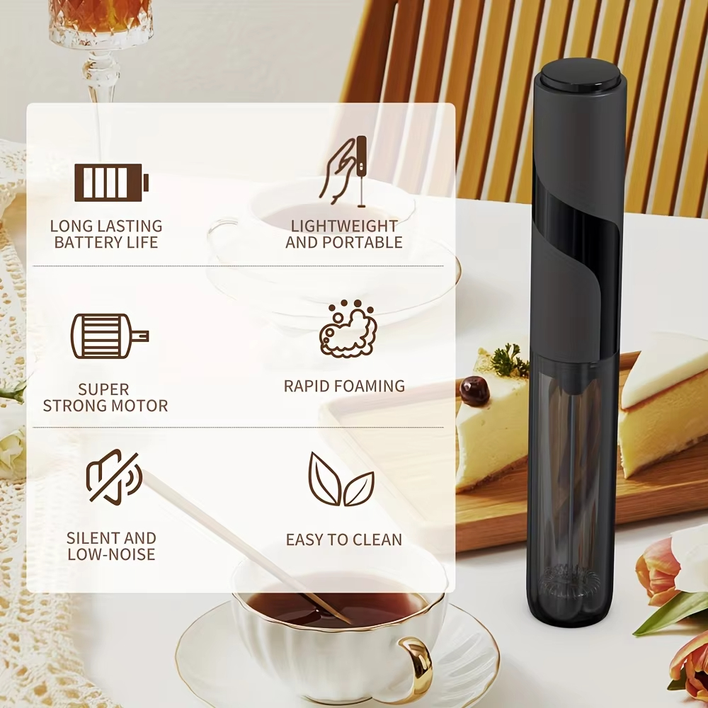Kitchen Gadgets Mixer - 1 AA battery powered coffee milk