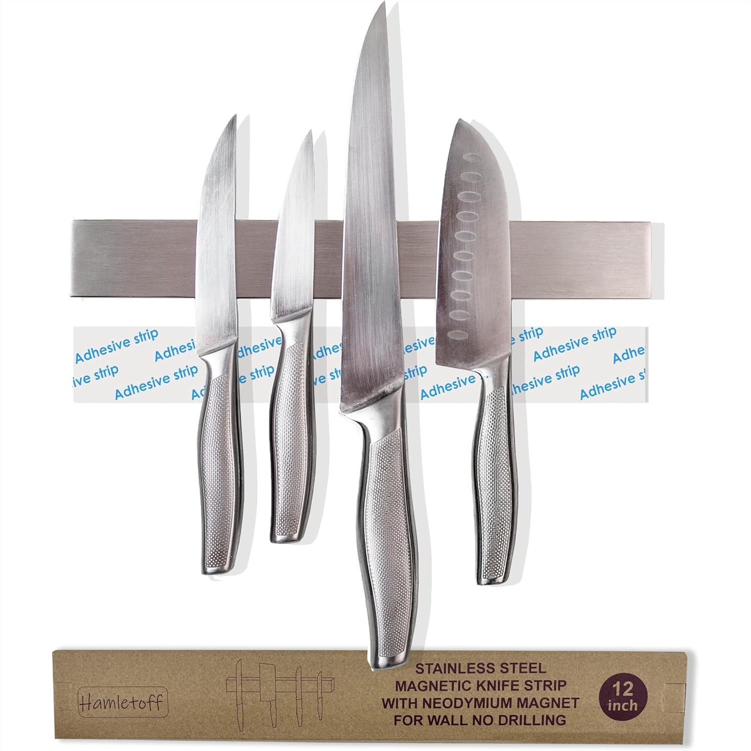 Magnetic Knife Strip - Magnetic Knife Strip for Wall No