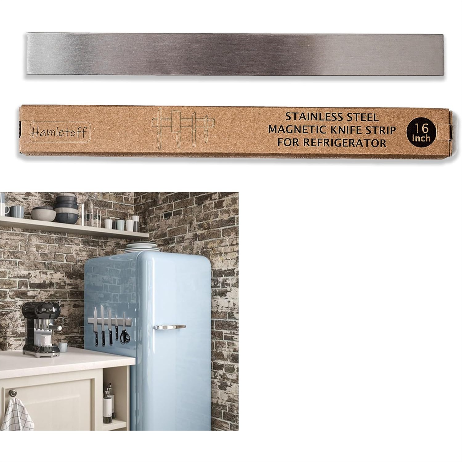 Magnetic Knife Holder for Refr - Magnetic Knife Strip 리뷰 및 가격