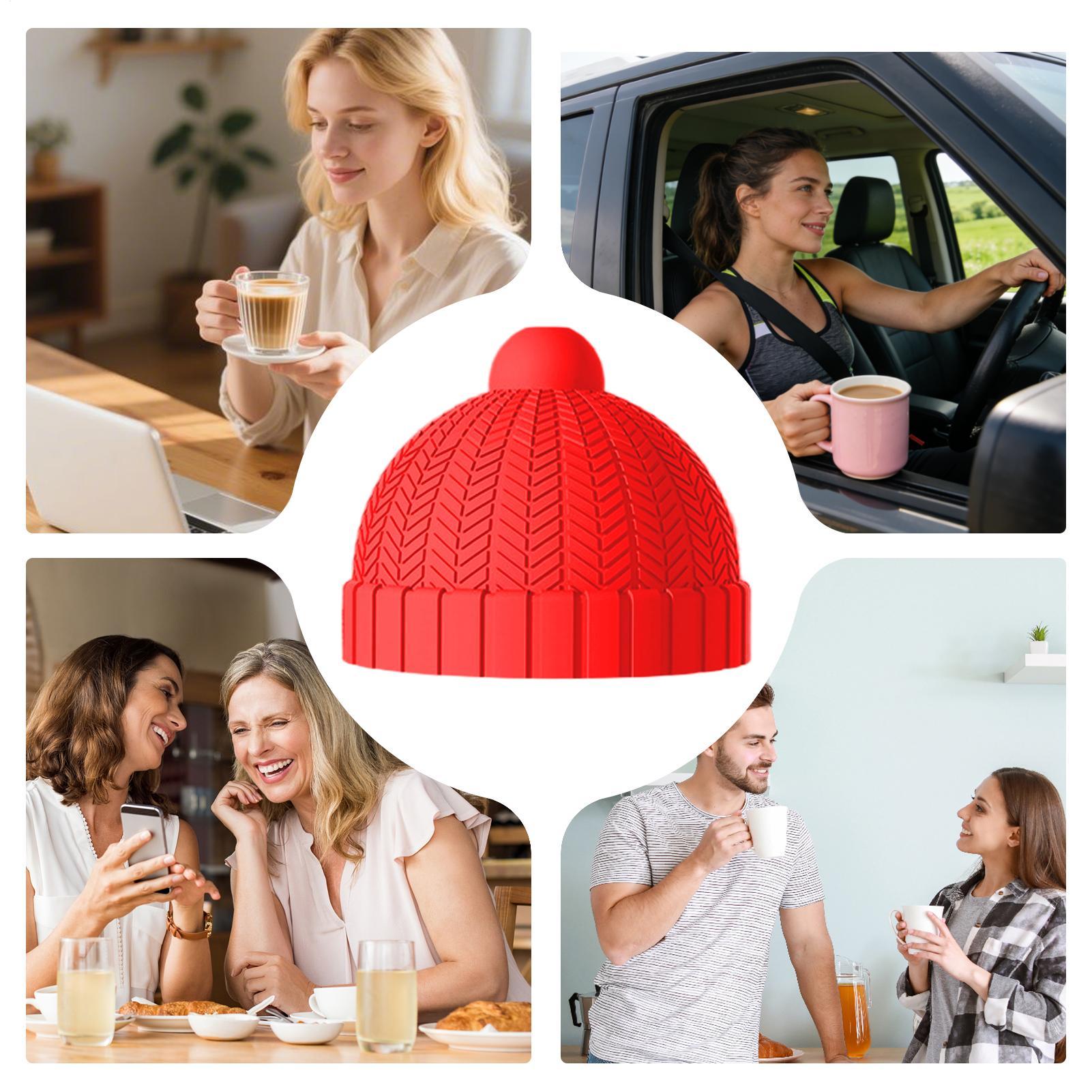 Silicone Cup Covers Hat Design - Kitchen Gadgets Design 리뷰 및 가격
