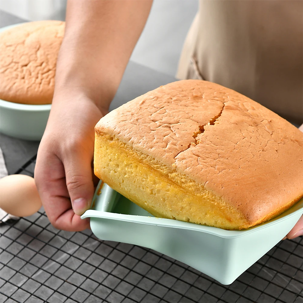 1/4Pcs Silicone Square Cake Mo - Kitchen Gadgets Ninja 리뷰 및 가격