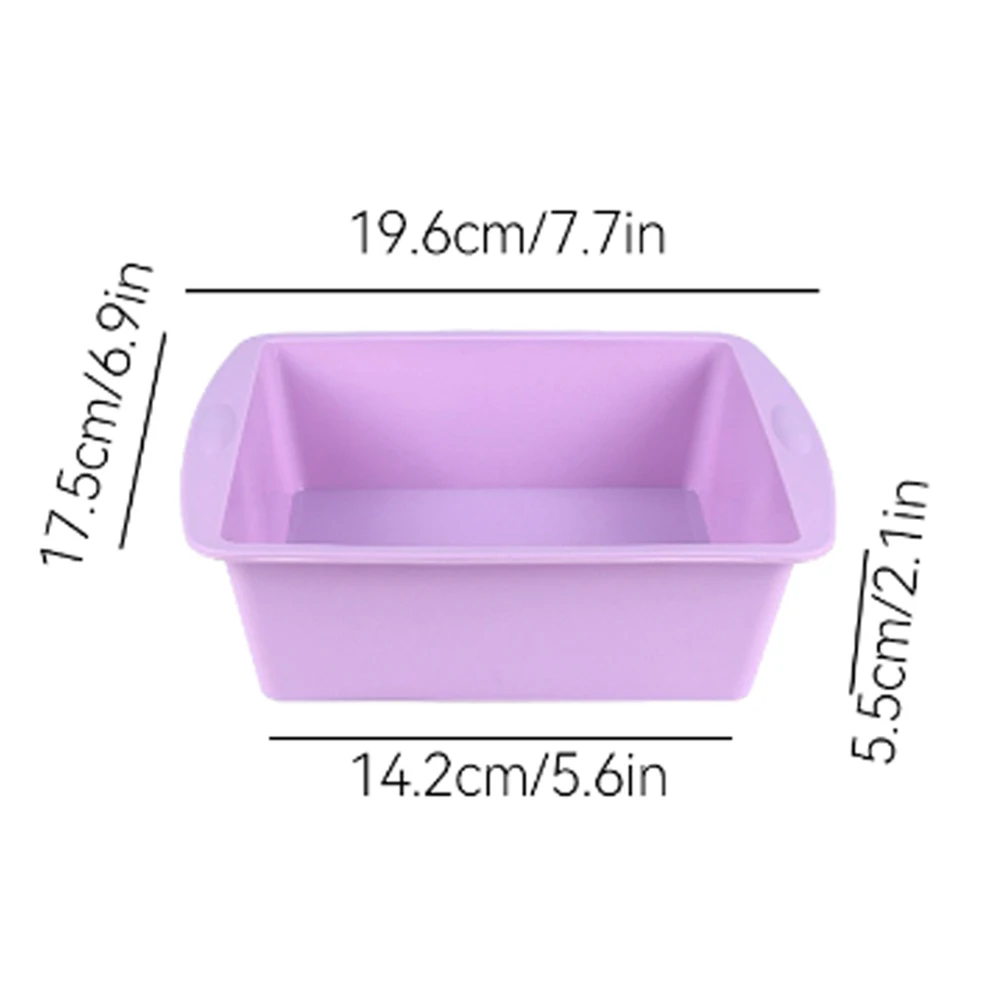 1/4Pcs Silicone Square Cake Mo - Kitchen Gadgets Ninja 리뷰 및 가격
