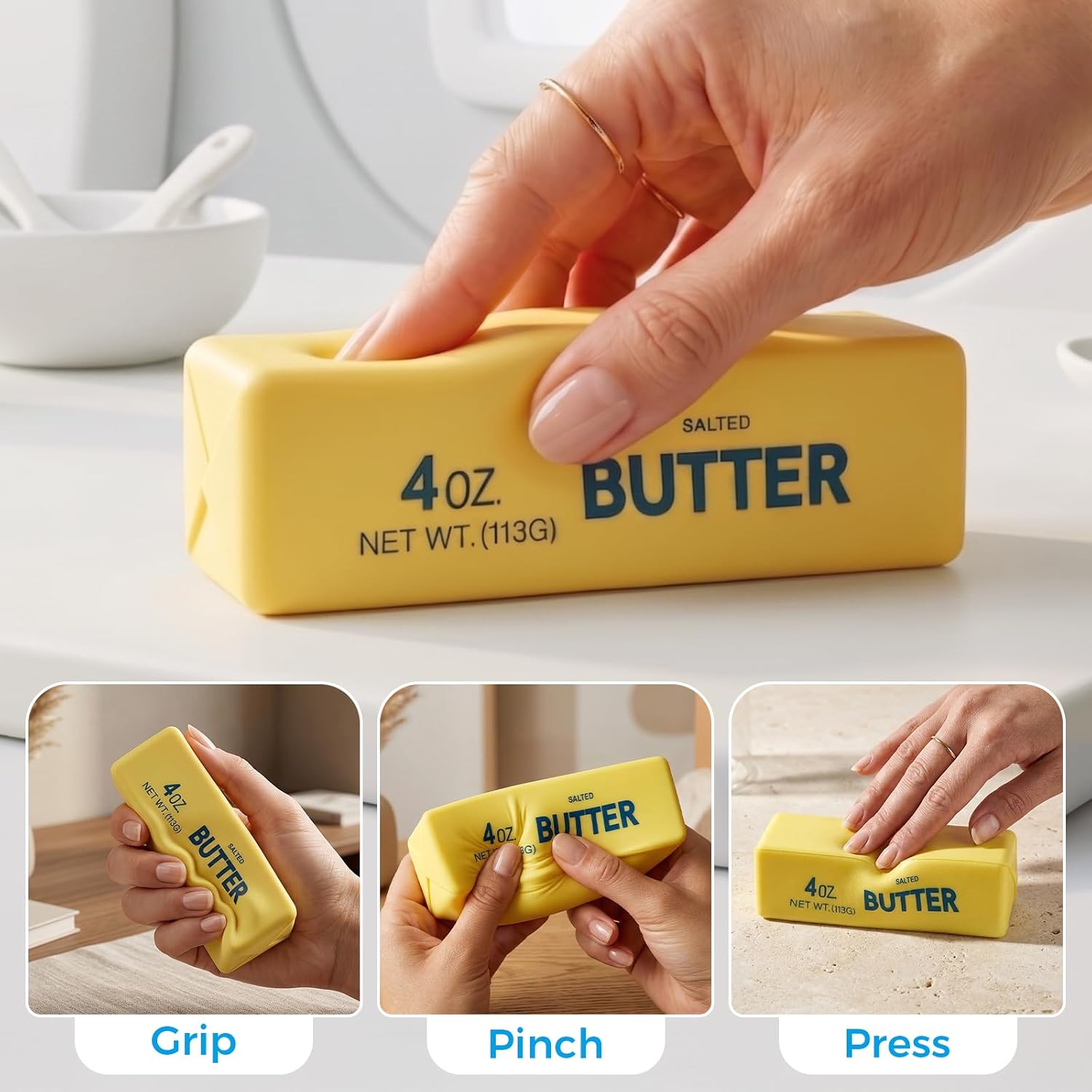 New Soft Slow Rebound Butter S - Funny Kitchen Gadgets Gifts 리뷰 및 가격