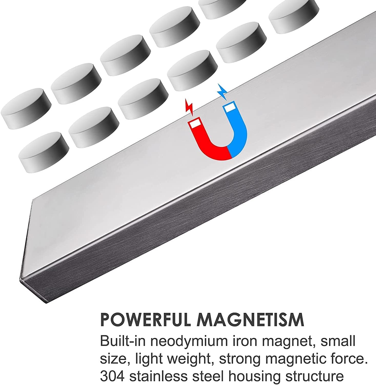8 Inch Magnetic Knife Holder f - Magnetic Knife Strip 리뷰 및 가격