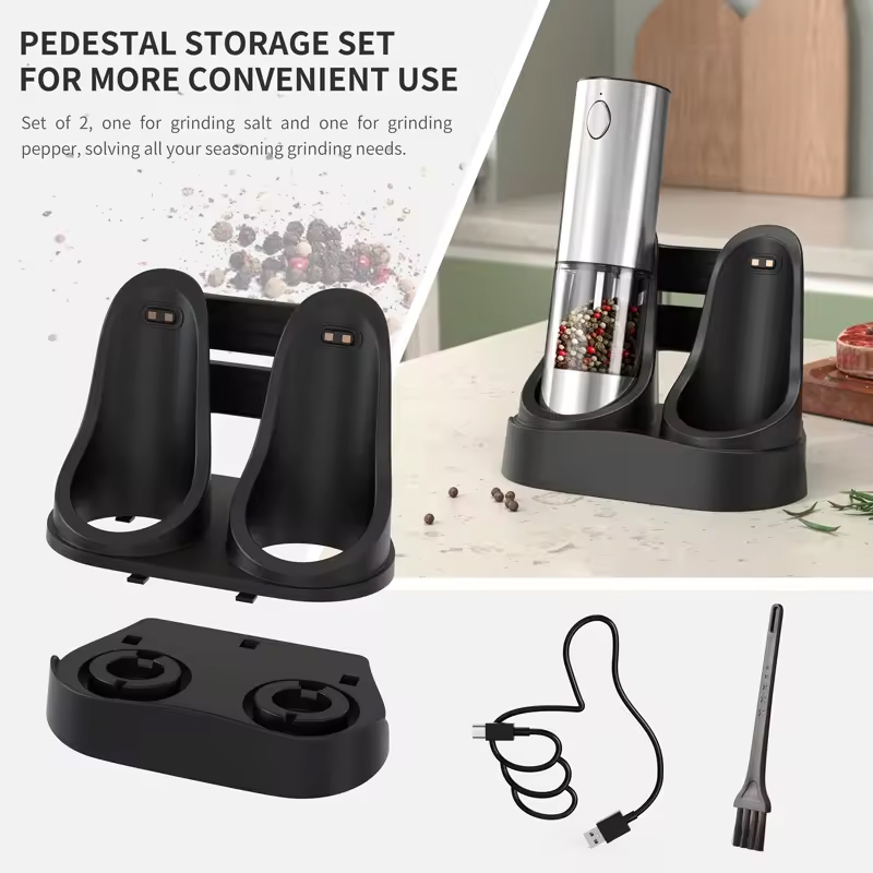 1/2PCS Electric Salt And Peppe - Kitchen Gadgets Design 리뷰 및 가격