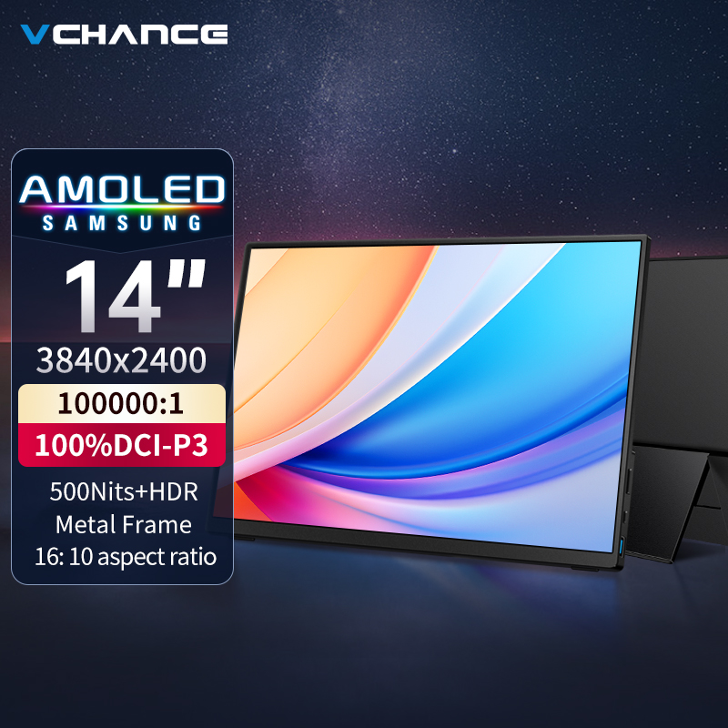 VCHANCE 14'' Portable Oled Mon - Kitchen Gadgets Videos 리뷰 및 가격