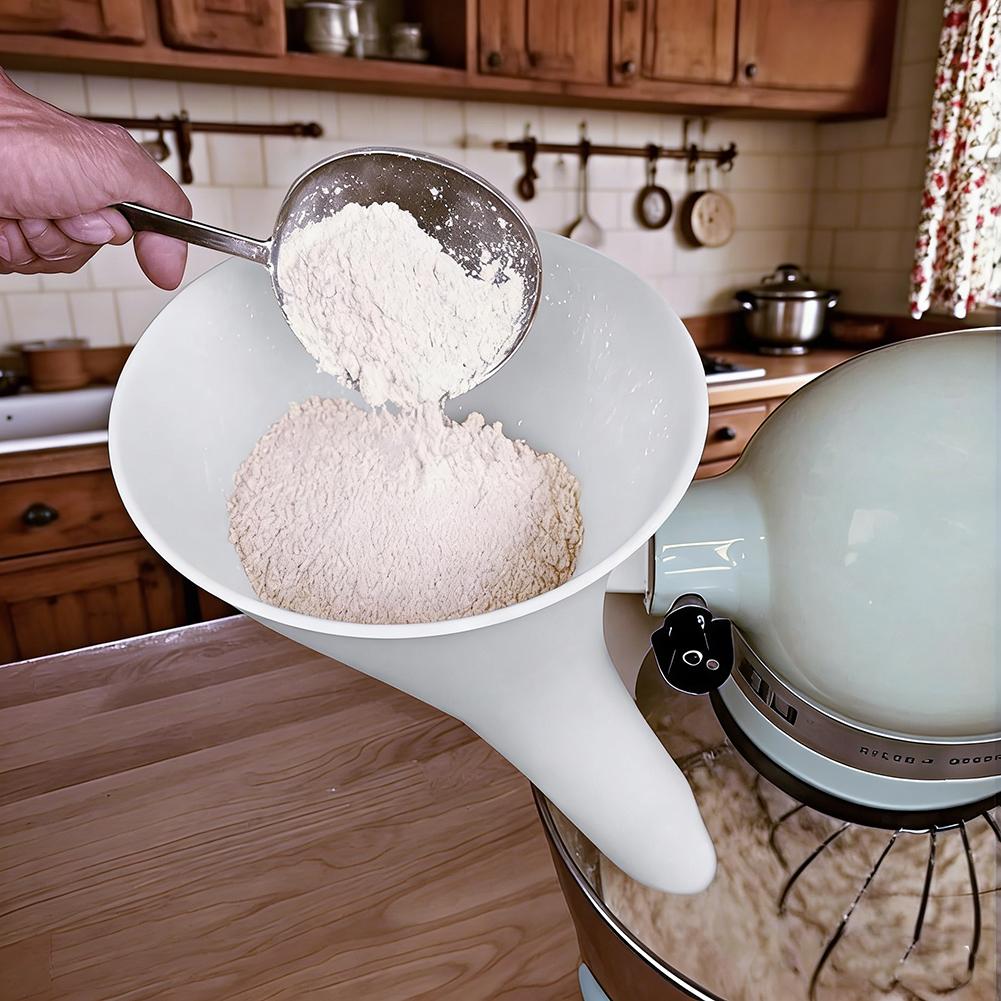 Spill Proof Flour Funnel for 5 - Kitchen Gadgets Mixer 리뷰 및 가격