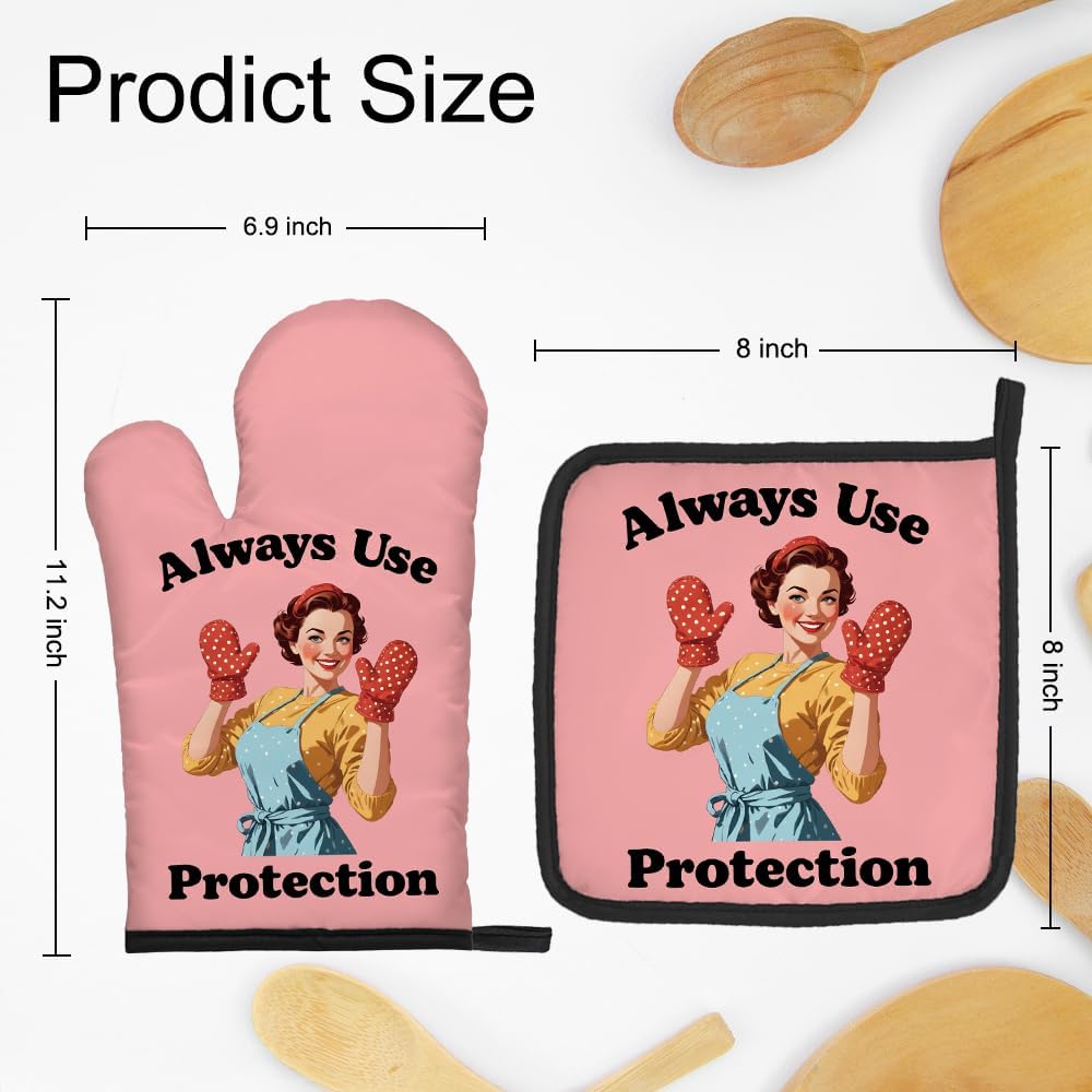Always Use Protection Funny Ov - Funny Kitchen Gadgets Gifts 리뷰 및 가격