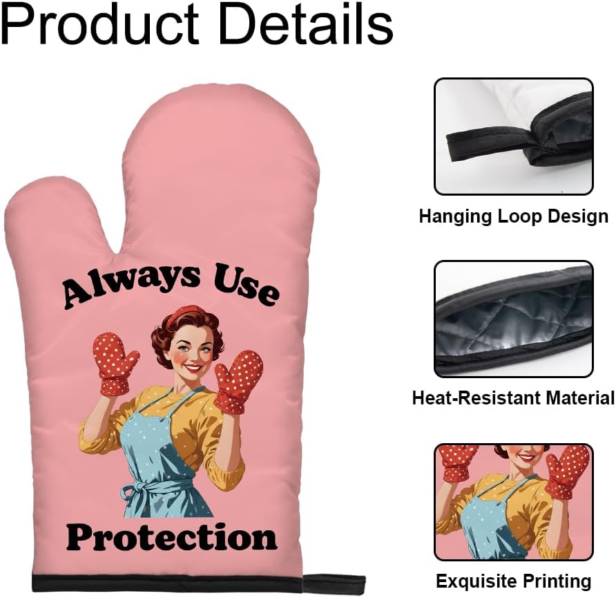 Always Use Protection Funny Ov - Funny Kitchen Gadgets Gifts 리뷰 및 가격