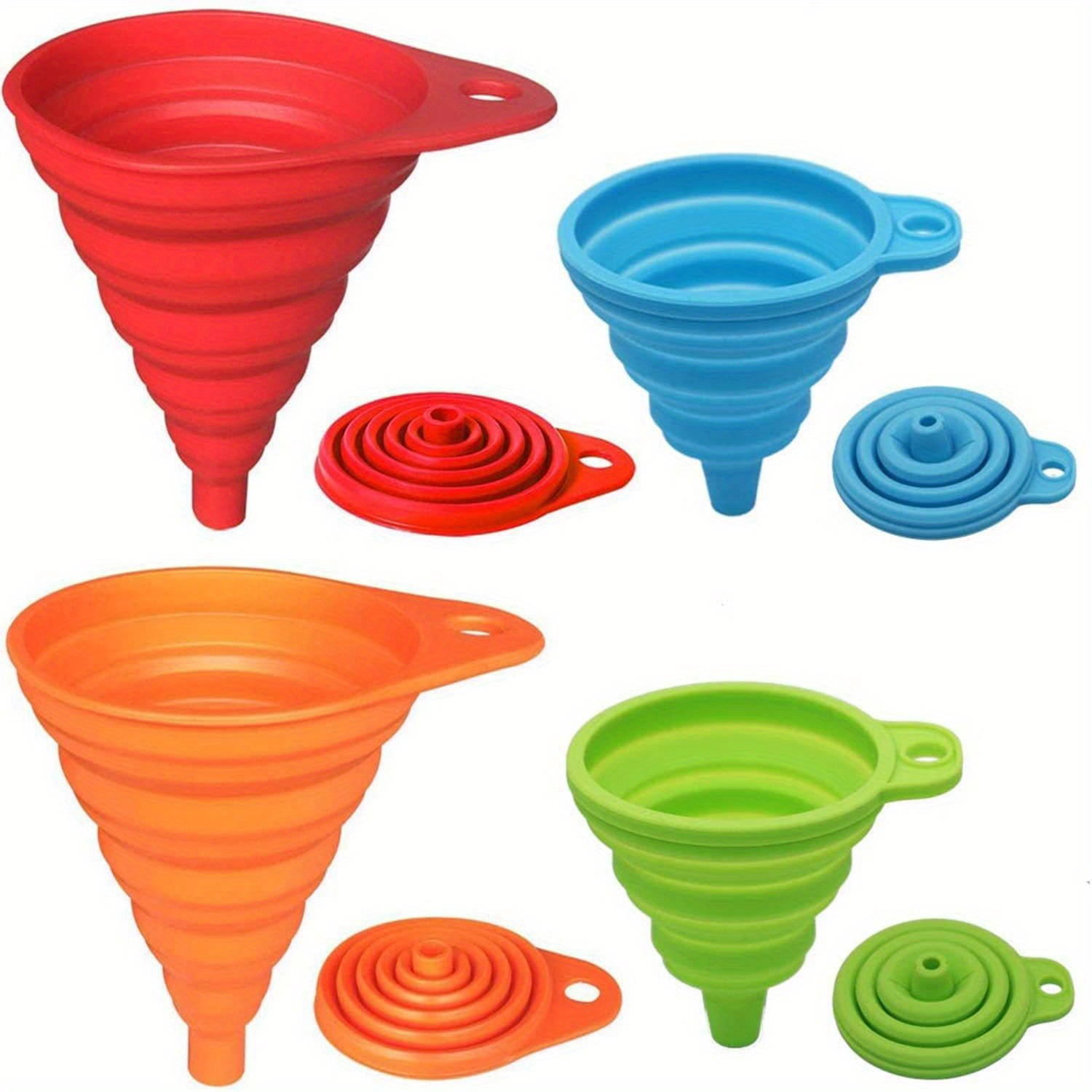 1/2/4PCS Silicone Collapsible  - Kitchen Gadgets Ninja 리뷰 및 가격