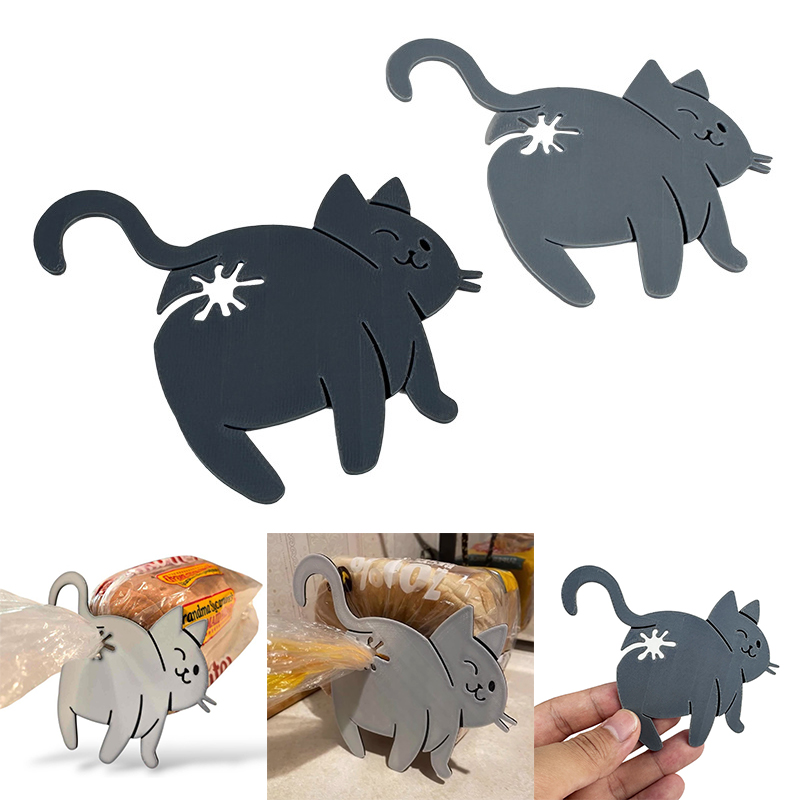 2pcs Funny Cat Butt Bag Clip,  - Funny Kitchen Gadgets Gifts 리뷰 및 가격