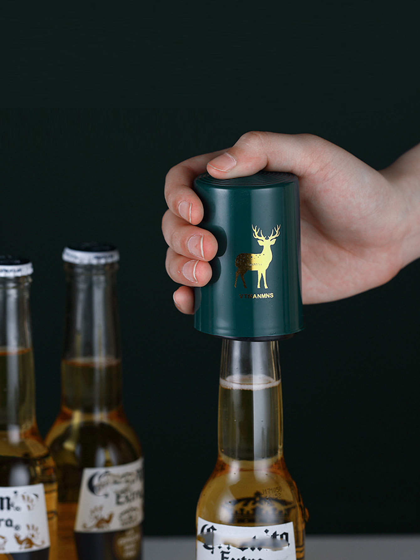 1Pcs Automatic Beer Bottle Ope - Kitchen Gadgets Design 리뷰 및 가격