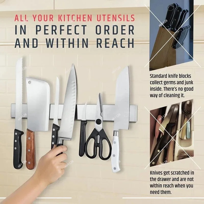 Wall Mounted Magnetic Knife Ho - Magnetic Knife Strip 리뷰 및 가격