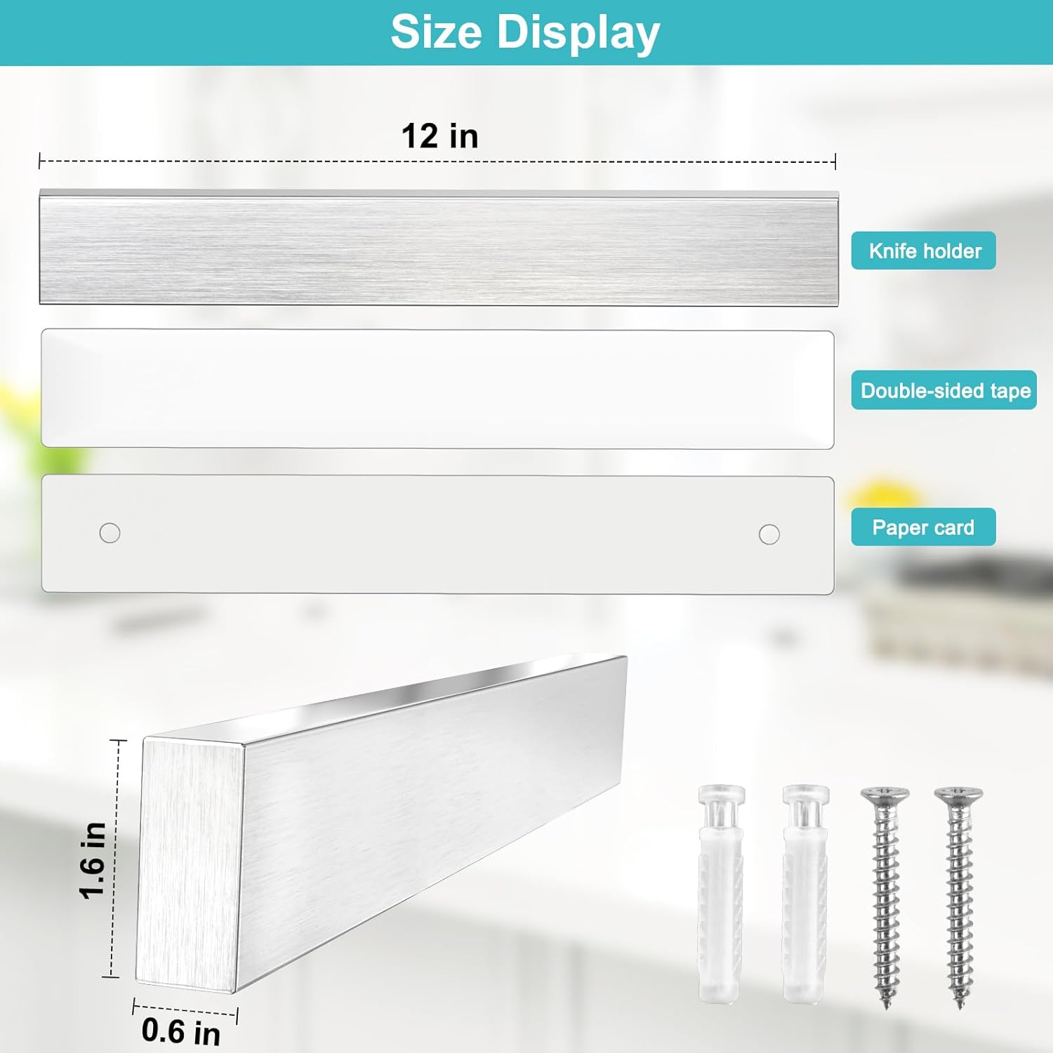Magnetic Knife Holder for Wall - Magnetic Knife Strip 리뷰 및 가격