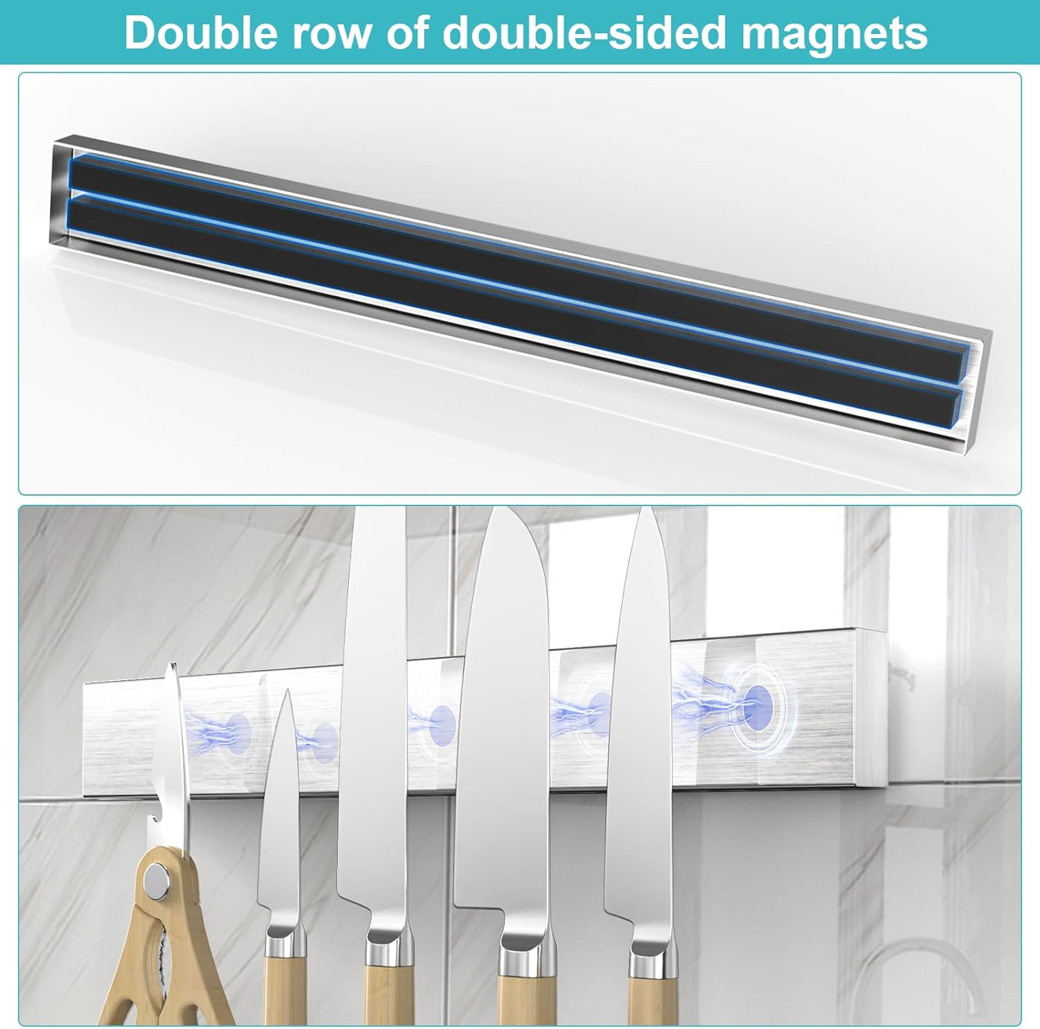 Magnetic Knife Holder for Wall - Magnetic Knife Strip 리뷰 및 가격