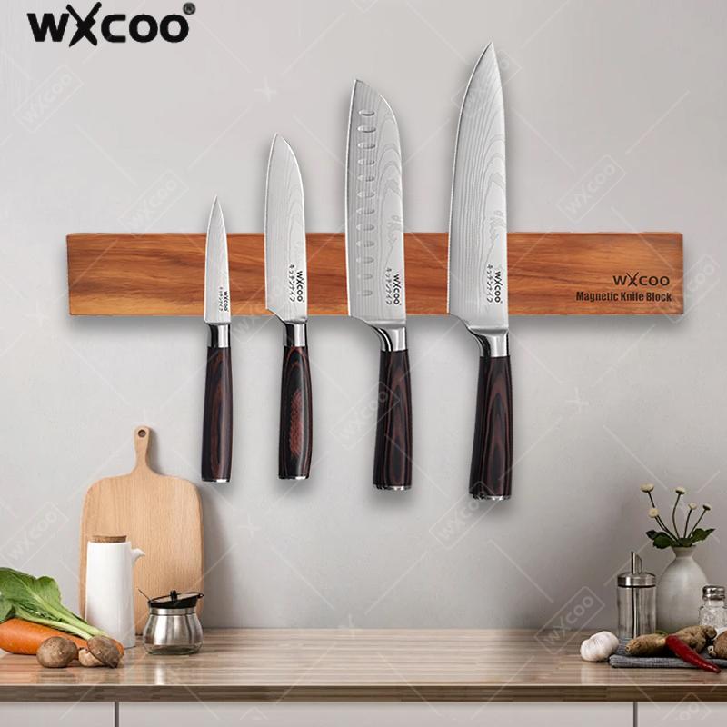 Acacia Wood Magnetic Knife Hol - Magnetic Knife Strip 리뷰 및 가격