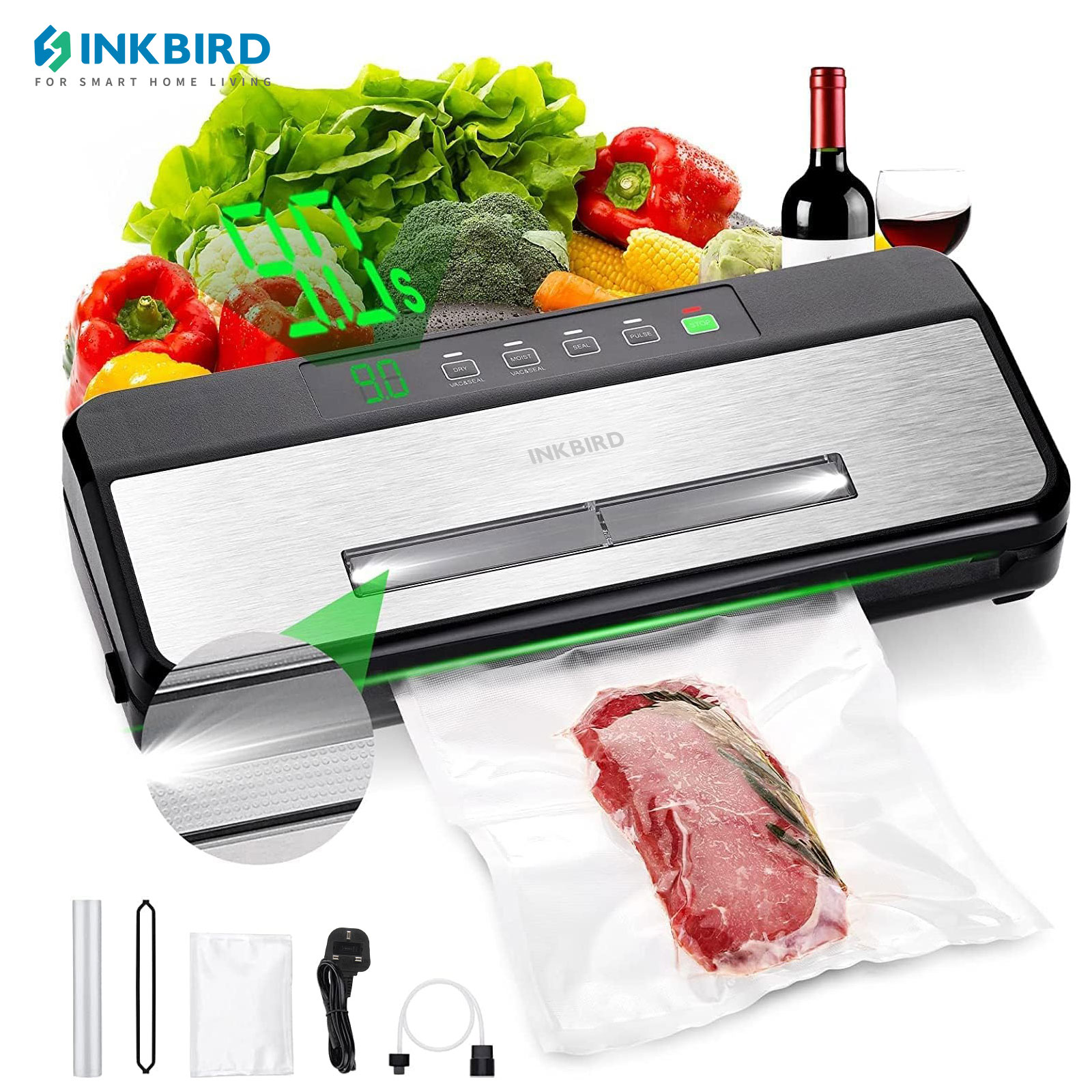 INKBIRD 3rd Vacuum Sealer with - Food Vacuum Sealer 리뷰 및 가격