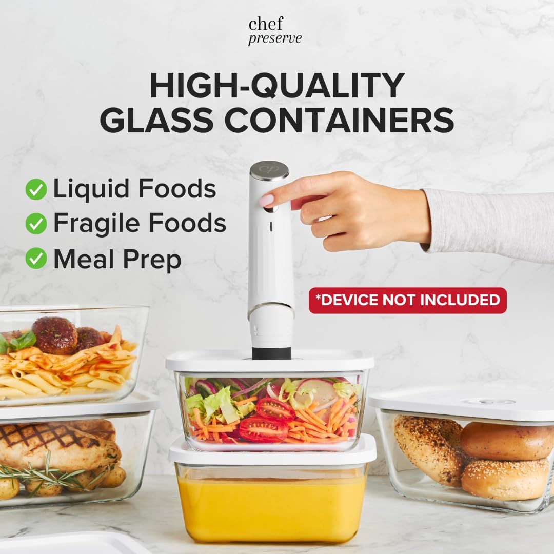 Vacuum Seal Glass Containers S - Food Vacuum Sealer 리뷰 및 가격