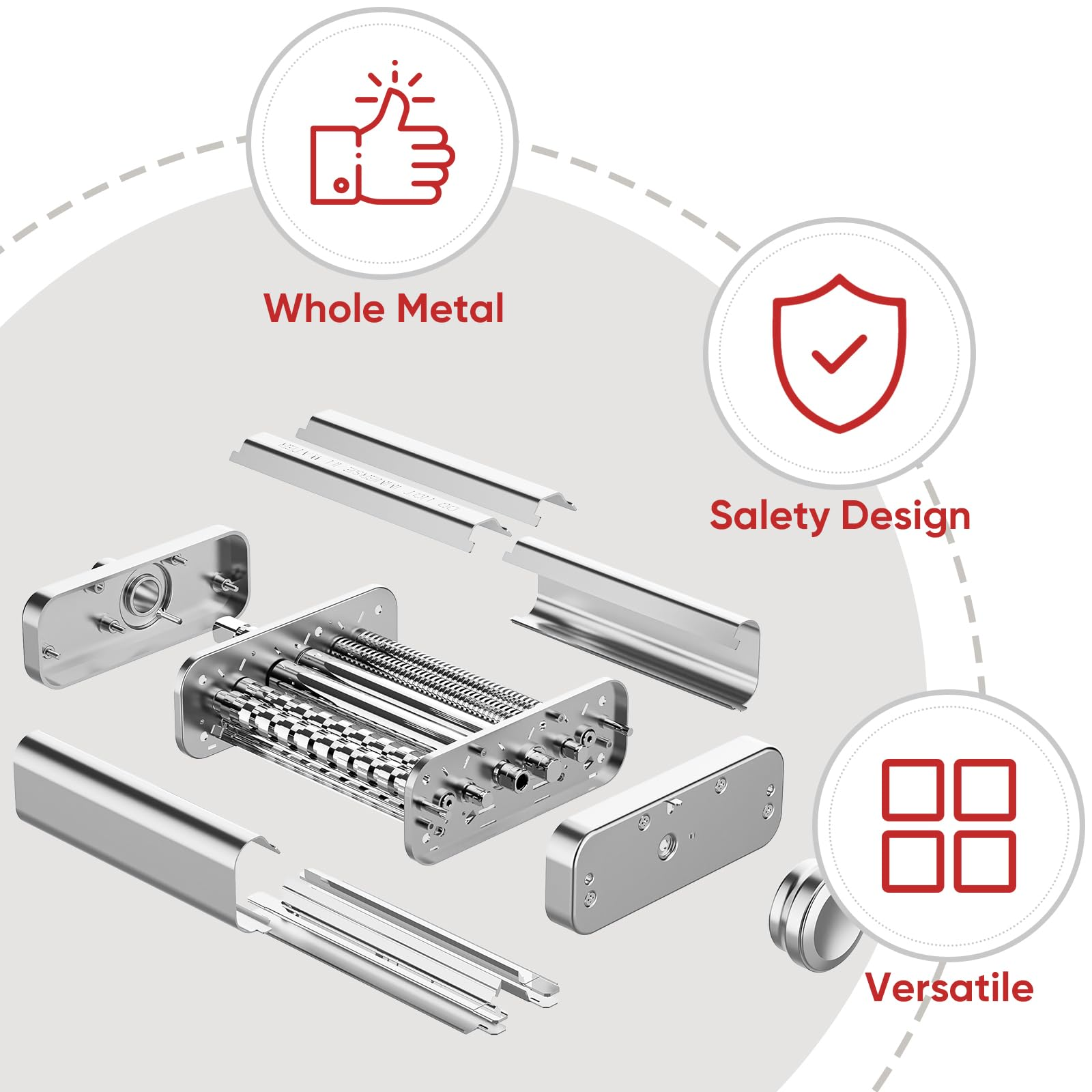 Gvode 3 in 1 Pasta Attachment  - Kitchen Gadgets Mixer 리뷰 및 가격