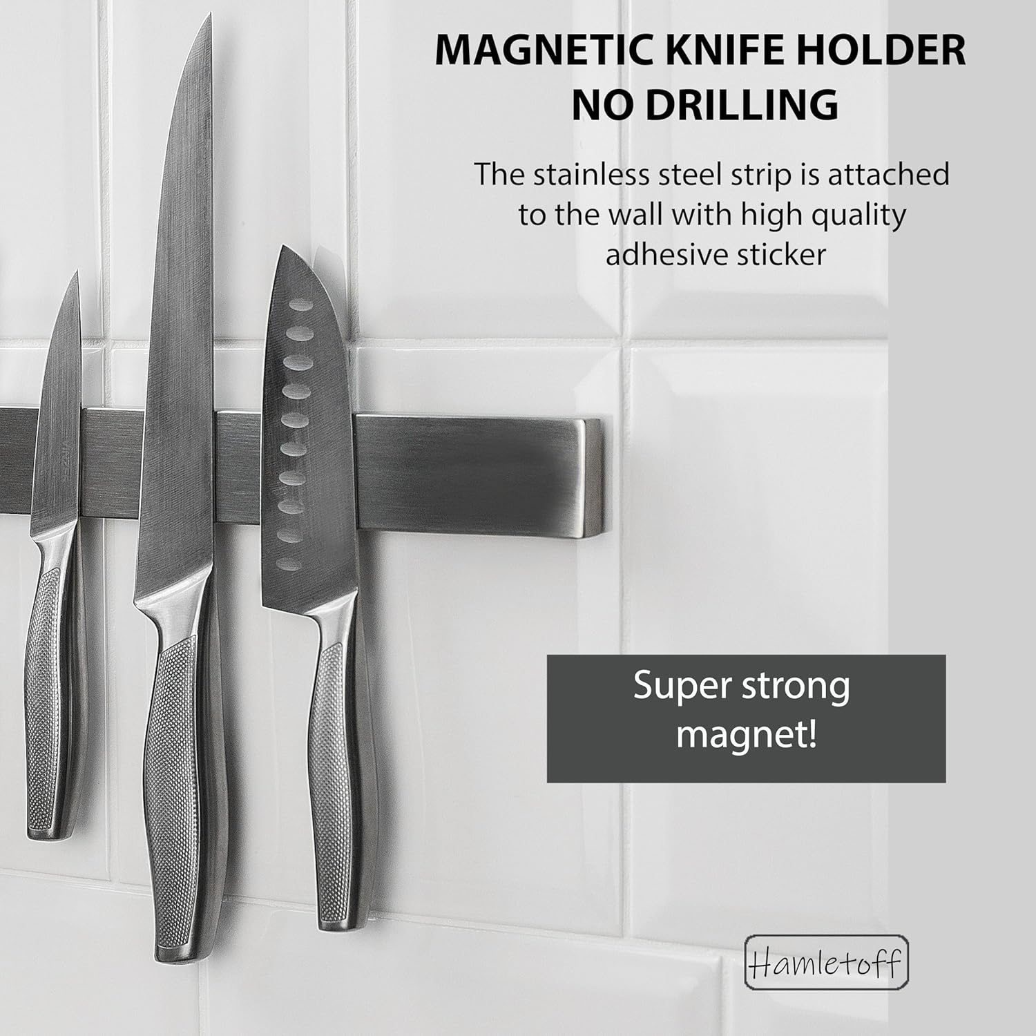 Magnetic Knife Holder for Wall - Magnetic Knife Strip 리뷰 및 가격