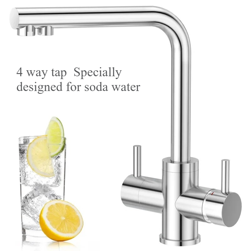 Soda 4 Way Kitchen Faucet Kitc - Kitchen Gadgets Mixer 리뷰 및 가격