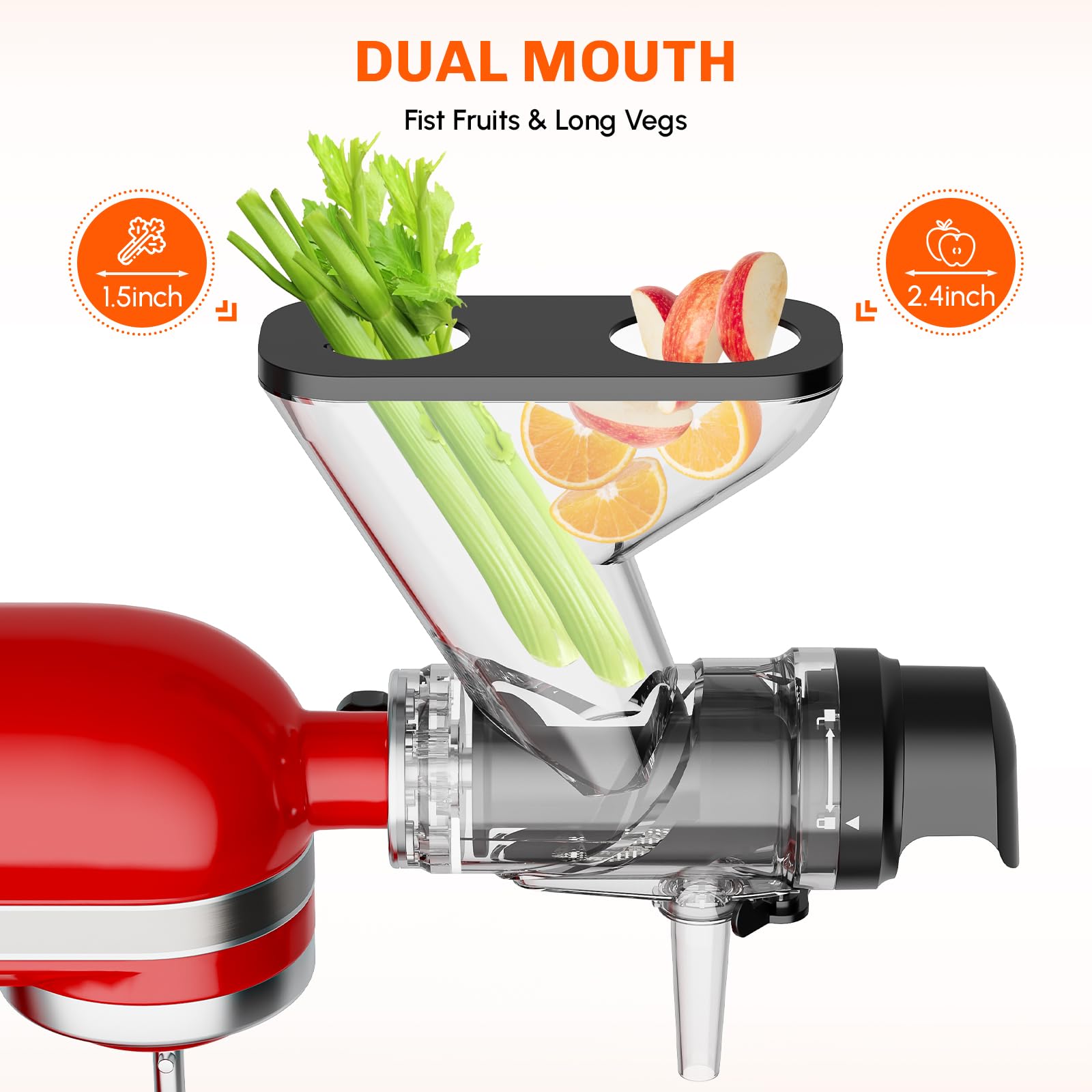 Masticating Juicer Attachment  - Kitchen Gadgets Mixer 리뷰 및 가격