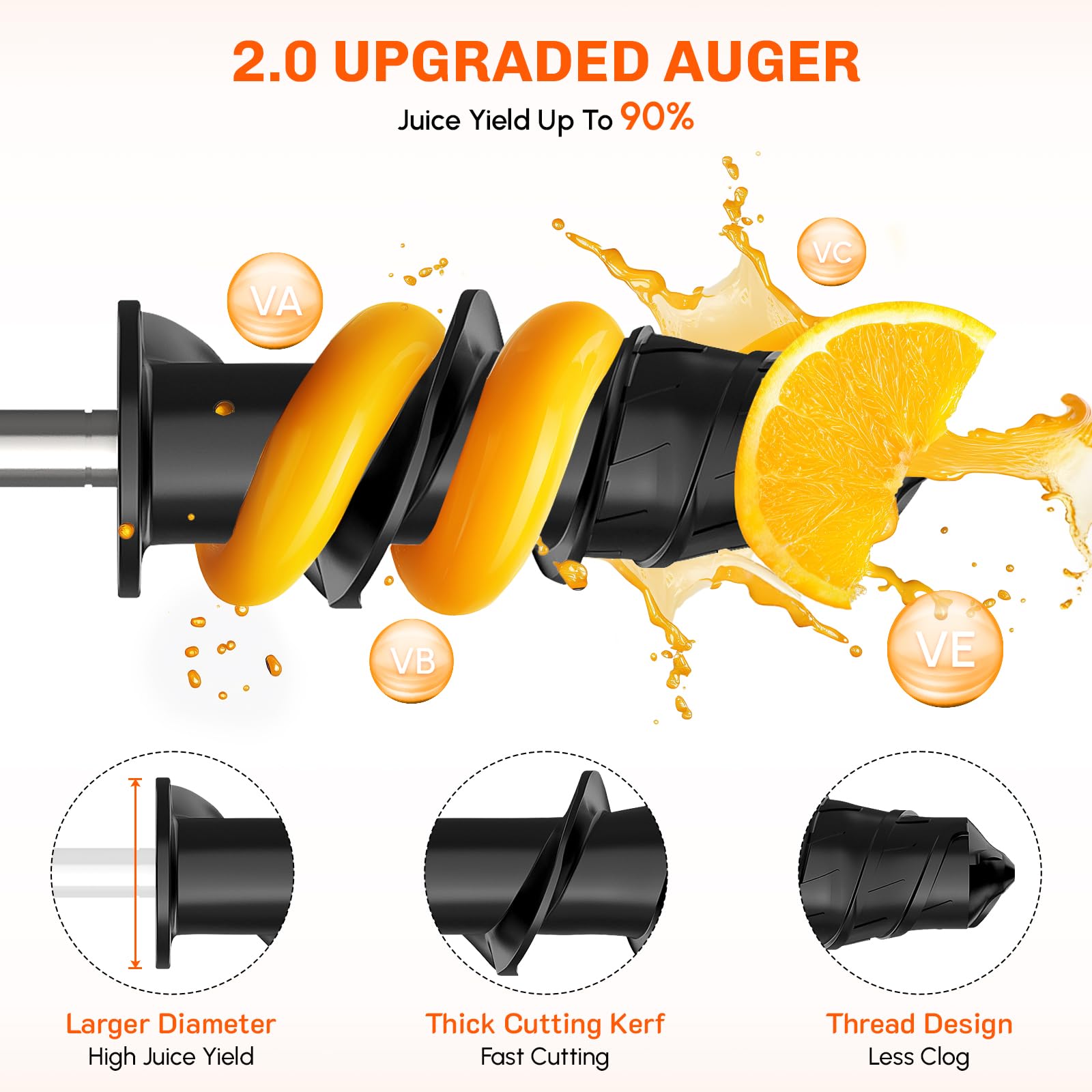Masticating Juicer Attachment  - Kitchen Gadgets Mixer 리뷰 및 가격