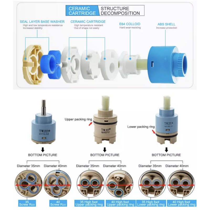 Faucets Mixing Spool Valve 25  - Kitchen Gadgets Mixer 리뷰 및 가격