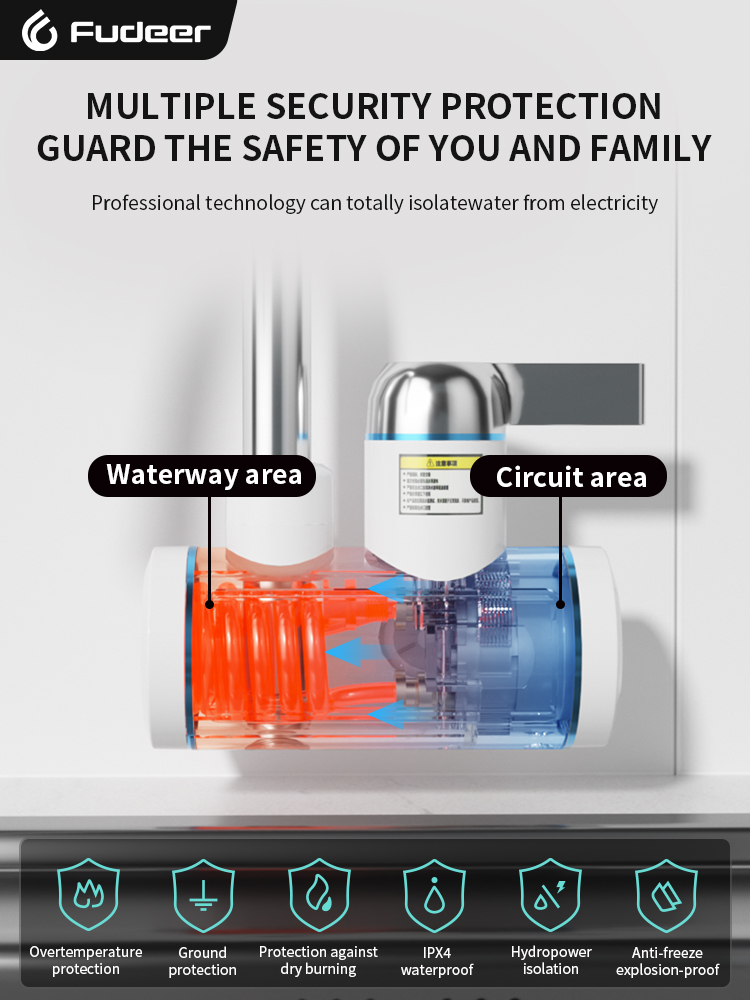 Fudeer Electric Water Heater 2 - Kitchen Gadgets Mixer 리뷰 및 가격
