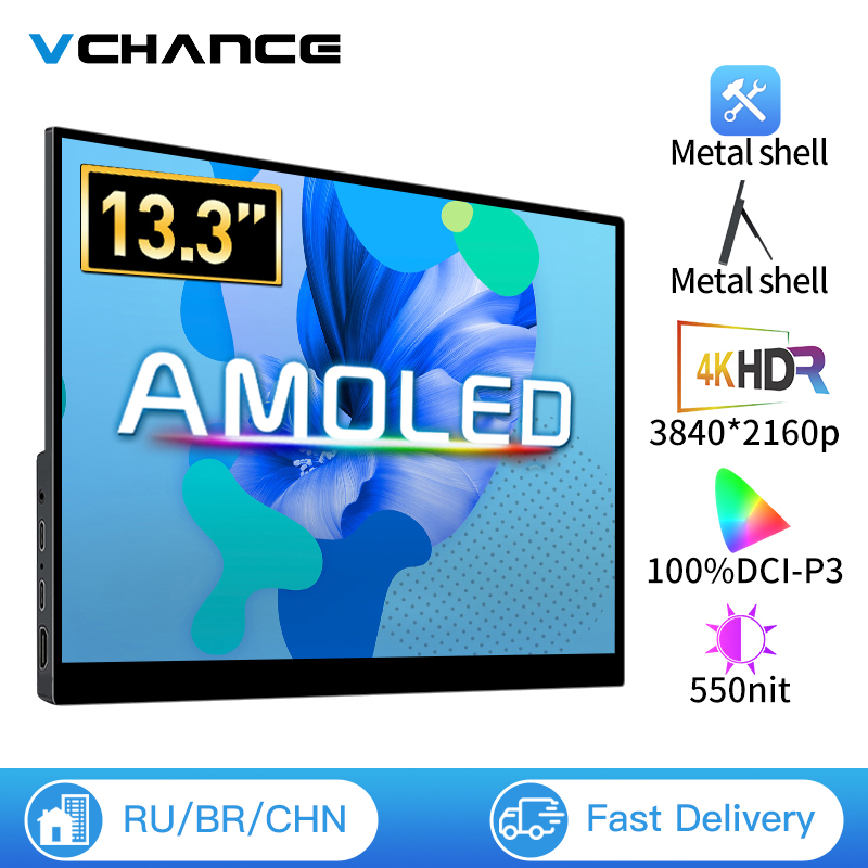 VCHANCE 13.3 Inch 4K OLED Port - Kitchen Gadgets Videos 리뷰 및 가격